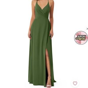 Olive gown